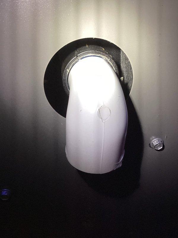 Responded to service call for Lennox furnace with water leakage. Diagnosed cracked threads at collector box drain connection causing water to leak onto floor. Applied temporary repair with additional thread tape to minimize leakage until replacement collector box arrives. Parts order submitted; return visit scheduled to install new collector box.