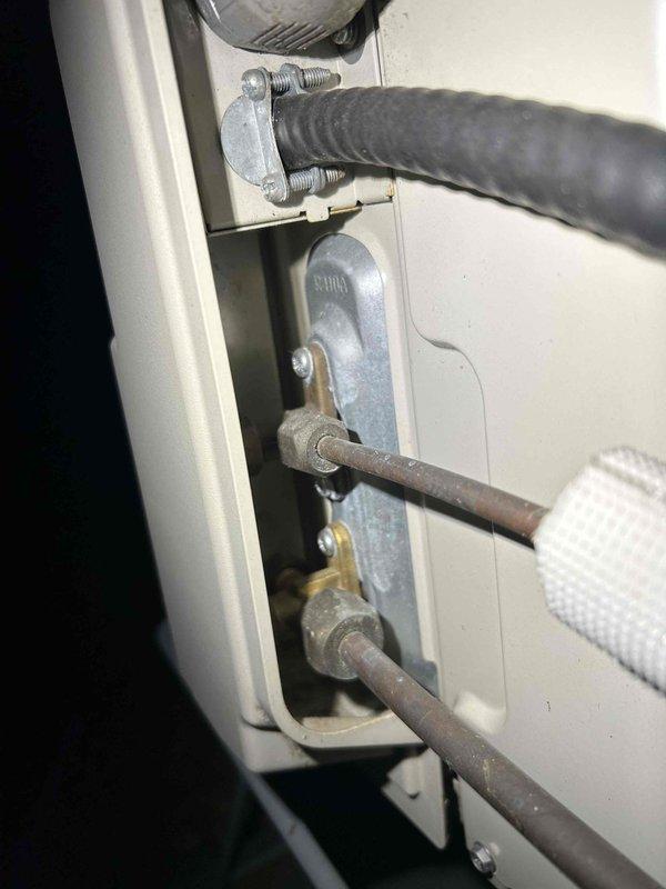 Responded to service call for 9-year-old Daikin heat pump system (model FVXS15RVJU) with heating performance concerns. Diagnosed operating characteristics of indoor fan coil unit, determining system was functioning according to design specifications with normal defrost cycle operation. Explained to customer that initial low airflow is normal operation before transitioning to high speed mode, and that proper operation requires manual fan speed selection rather than auto mode for optimal heating performance.