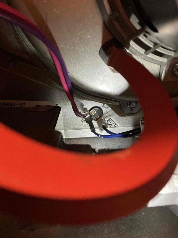 Responded to a no heat service call on a newly installed furnace after electrical work had been completed on the humidifier. Diagnosed fault code 250 (open limit circuit) and discovered a disconnected wire at the high limit switch that was causing the system lockout. Reattached the wire, verified proper operation of the heating system, and performed a comprehensive equipment inspection with no additional issues found.