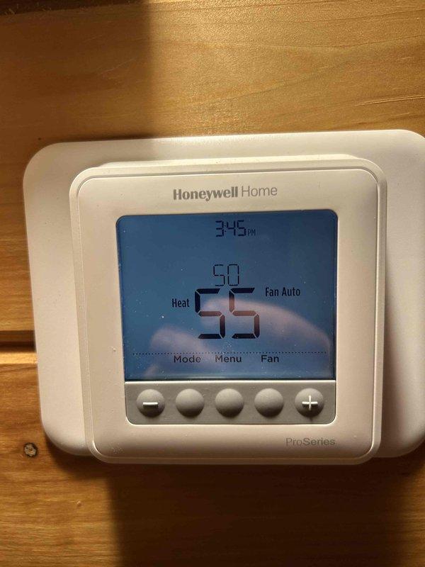 Responded to customer complaint of squealing noise from a recently installed furnace. Performed diagnostic run test for 40 minutes but could not replicate the reported issue. System was functioning normally, though slight vibration was noted possibly due to the unit being hung from floor joists, which may cause intermittent duct noise. Thermostat settings and operation were verified normal. Customer advised to contact us if noise reoccurs.