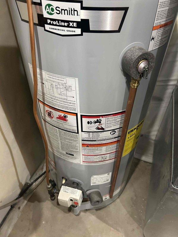 Performed semi-annual FRP Furnace Tune Up on 12-42 year-old unit. Tested and confirmed gas train pressure at 9.32 inWC, cleaned condensate drain line and trap to remove debris and spiderwebbing, and verified CO levels at 15 ppm. Inspected and confirmed proper operation of inducer motor, capacitor, pressure switch, control board connections, and thermostat. Replaced moderately soiled return air filter with new one. Furnace is operating within normal parameters with no immediate concerns identified.