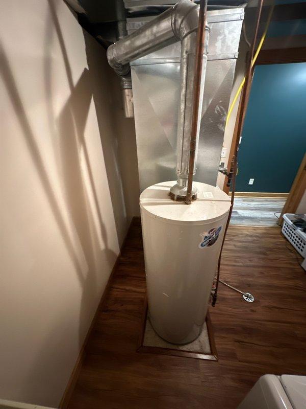 Performed a furnace tune-up on residential system. During heat exchanger inspection, discovered a significant 2-3 inch crack in one combustion chamber. Detected rising carbon monoxide levels with increased temperature operation. Informed customer that heat exchanger replacement or full furnace replacement is required.