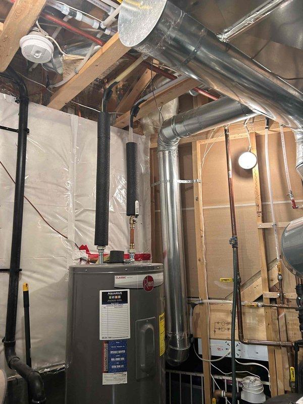 Performed annual furnace tune-up on 10+ year old natural gas Bryant furnace. Adjusted gas train pressure from 3.72 inWC to 3.47 inWC, cleaned condensate drain line and trap that contained spider webs and debris. Combustion testing showed CO at 7 ppm. Verified proper operation of inducer motor, capacitor, pressure switch, control board connections, and thermostat. Filter in moderate condition. System is operating within normal parameters with no immediate concerns.