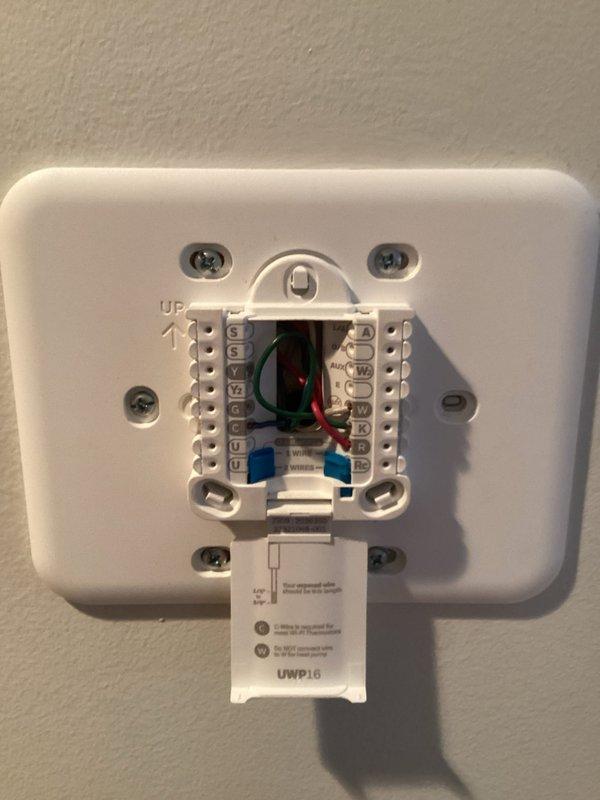 Replaced two programmable thermostats with Honeywell T6 Lyric Wi-Fi thermostats per homeowner's request. Installed new units, connected them to the zone board, and assisted customer with setup. Verified proper system operation with all zones functioning normally.