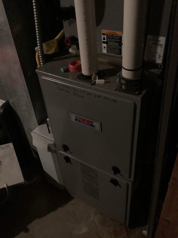 Diagnosed 10+ year old natural gas furnace exhibiting no-heat condition. Investigation revealed system was displaying pressure switch code, but all pressure switch hoses were clear. Determined root cause was empty propane tank resulting in no gas supply to furnace. Powered down system to prevent continuous ignition attempts; advised customer to restore power after refilling propane and recommended regular tank level monitoring.