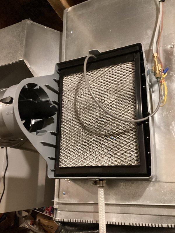 Performed scheduled maintenance on 1-year-old Lennox furnace. System is operating properly with all components within specification - gas pressure normal, electrical connections secure, filter clean. Cleaned flame sensor, verified ignitor operation, and confirmed proper motor amp draws. Noted malfunctioning air exchanger control, but customer does not utilize this feature. No issues requiring repair were identified.