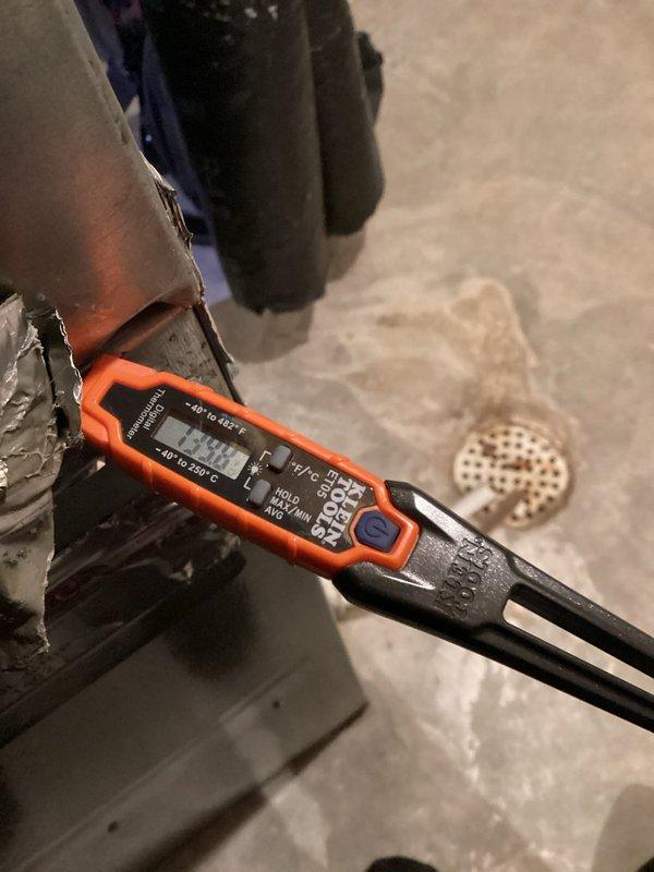 Responded to no heat complaint on 9-year-old Amana furnace with intermittent ignition failure occurring primarily at night. Diagnostic testing revealed stored error code 7 (ignition lockout) in system history, but all components functioned properly during inspection. Performed electrical testing on ignition system components with no faults detected. Will continue to monitor situation as intermittent issue could not be replicated during service call.