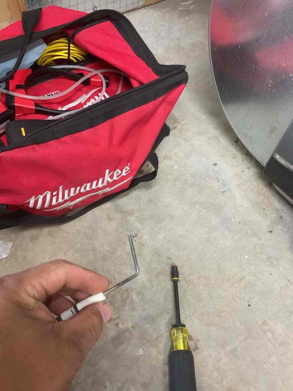 Performed semi-annual maintenance on 11-12 year old HVAC system. Identified and replaced dirty air filter and cleaned blower assembly. Conducted combustion analysis with Testo 310 II, confirming 90.6% efficiency with CO readings within acceptable parameters (9 ppm).