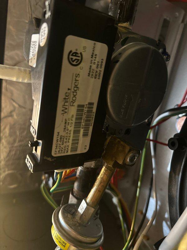 Performed warranty replacement of faulty gas valve and inducer motor on customer's furnace. Diagnosed system failure, installed new components, and verified proper operation after repairs. Complete system testing confirmed the heating system is now functioning to manufacturer specifications.