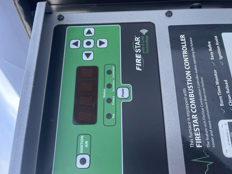 Attempted to install replacement control board for Central Boiler wood boiler system per previous diagnostic, but new board was incompatible and failed to display when powered. After unsuccessful attempt to reach Tech Support, reinstalled original control board to restore basic functionality. Determined incorrect control board was ordered and placed order for correct replacement. Recommended Central Boiler representative site visit as ongoing issues persist despite exhaustive troubleshooting efforts.