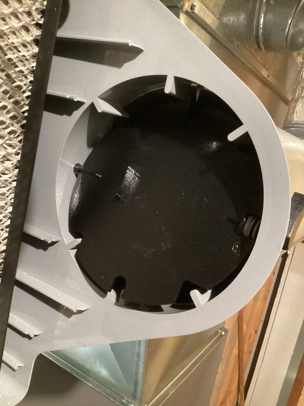 Responded to service call regarding inoperable humidifier that was installed 4 months ago. Diagnosed issue with damper not opening due to an obstructive screw in the bypass duct. Replaced screws, verified proper damper operation, and confirmed water flow by cycling the unit from the humidistat. Set humidistat to 30% and properly remounted bypass to humidifier.