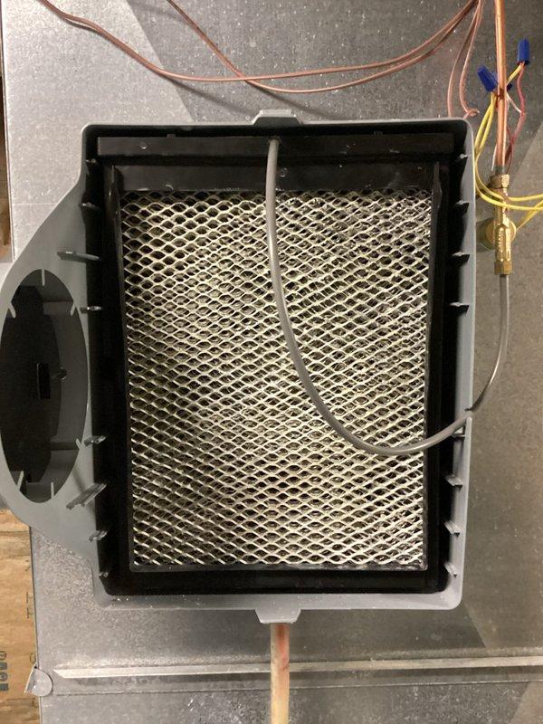 Performed annual furnace tune-up on 8-year-old Lennox system. Conducted full diagnostic check including startup tests, airflow evaluation, gas pressure verification, combustion analysis, and safety inspections. Inspected Aprilaire whole-home humidifier components and filter media. System operating within manufacturer specifications with proper ignition, heat exchanger function, and thermostat communication. No error codes present; equipment left in ready-to-run condition.