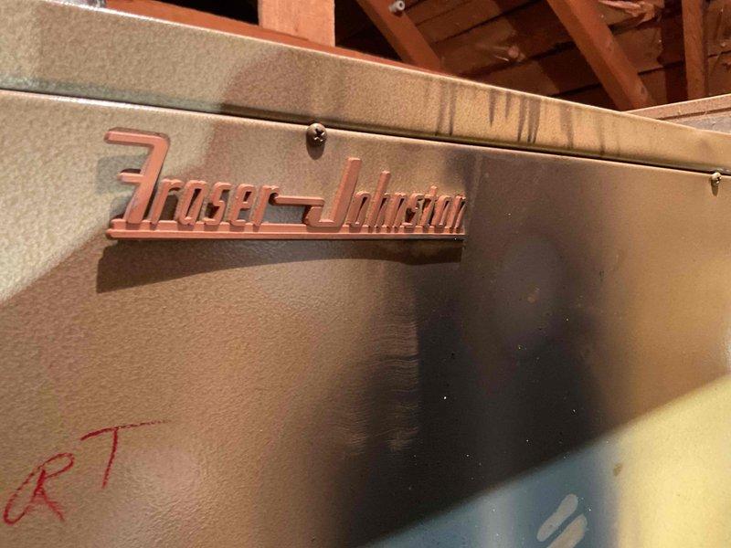 Responded to no-heat call for second-floor zone. Inspected 30-40 year old horizontal Fraser-Johnston furnace located in attic. Diagnostic examination revealed multiple cracks and possible perforations in heat exchanger. System deemed unsafe for operation and red-tagged due to carbon monoxide hazard. Customer advised to replace unit.