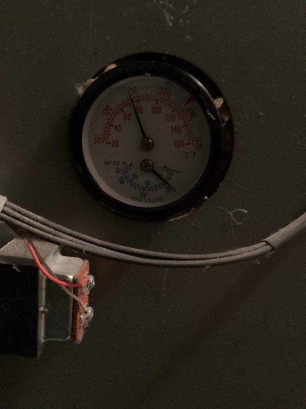 Responded to no heat call for boiler system. Diagnosed pressure issues and found fill valve open, which can impact expansion tank and backflow preventer operation. Recommended replacement of fill valve to restore proper system function and prevent further complications with related components.