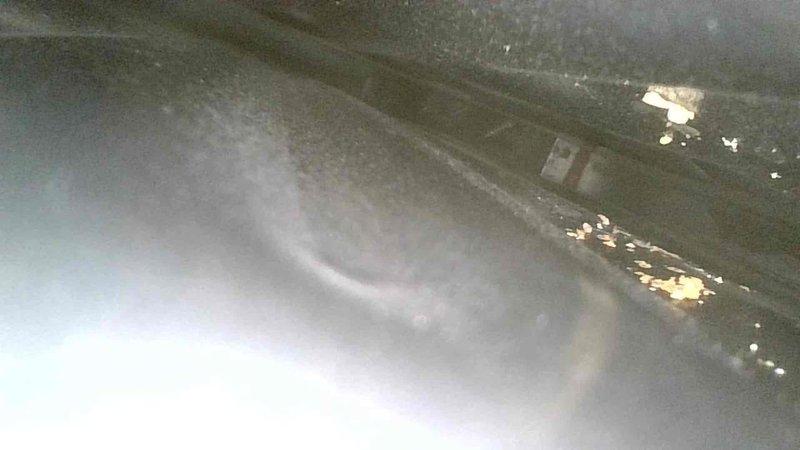 Diagnosed 16-year-old Bryant FA furnace blowing cold air due to water buildup in inducer motor from clogged drain. Flushed and cleaned drain system, restoring heat functionality. Noted early signs of secondary heat exchanger failure and advised homeowner about potential need for furnace replacement.