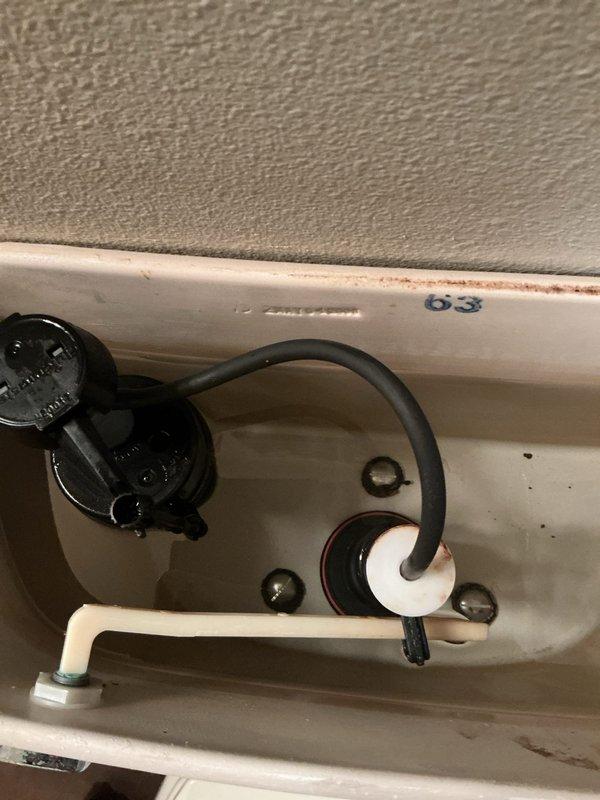 Responded to service call for continuously running toilet. Diagnosed issue with malfunctioning fill valve that was not shutting off properly. Replaced fill valve assembly to restore proper tank filling function and eliminate running water problem.