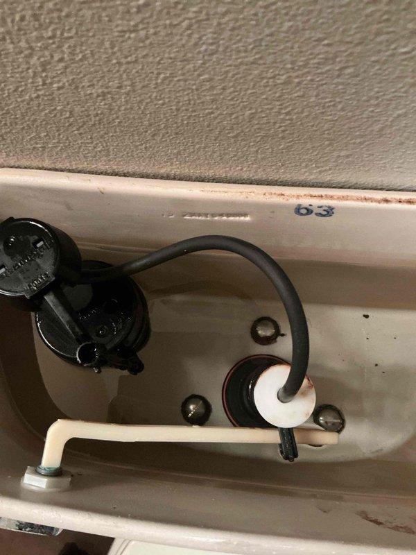 Responded to service call for continuously running toilet. Diagnosed issue with malfunctioning fill valve that was not shutting off properly. Replaced fill valve assembly to restore proper tank filling function and eliminate running water problem.
