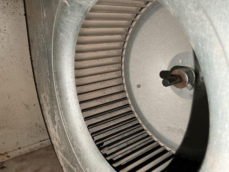 Performed comprehensive inspection on 35-year-old furnace experiencing intermittent short cycling issues. Examination revealed secondary heat exchanger has rusted through, and evidence of system overheating was observed with significant dust accumulation on blower assembly. Recommended complete furnace replacement due to age and safety concerns.