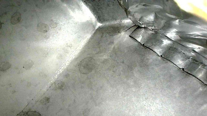 Performed complimentary furnace tune-up on 6-7 year old LP system. Discovered cracked heat exchanger that failed crimp test. Carbon monoxide levels measured at 8 ppm. Service included cleaning flame sensor, clearing debris from pressure switch and condensation trap, verifying proper LP gas valve pressure, and installing carbon monoxide detector. Recommended regular air filter changes. Homeowner informed of heat exchanger issue.