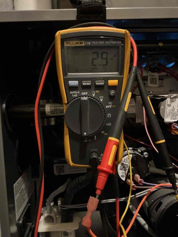 Diagnosed and repaired no-heat issue on 6-year-old Rheem furnace that was failing to reach setpoint temperature. Identified problem with one burner not lighting properly out of three, performed burner service by cleaning orifices and clearing obstructions from spuds. Verified proper ignition on all burners with multiple test cycles and confirmed full system operation with comprehensive component check.