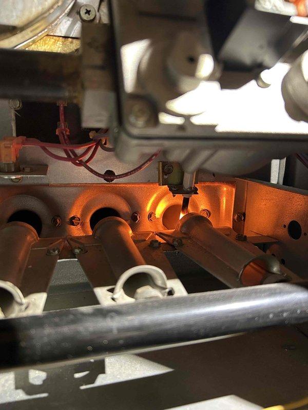 Responded to no heat complaint on older furnace system. Performed comprehensive diagnostic testing of all critical components including flame sensor, pressure switch, limit switch, heat exchanger, and motors. Found no malfunctioning parts; system restored to normal operation after thorough cleaning of components, with indoor temperature successfully raised from 67°F to 72°F.