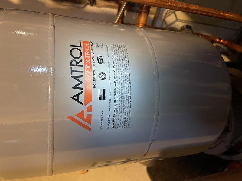 Responded to warranty call for boiler system leakage. Replaced defective valve but system continues to leak from relief valve with abnormally high pressure (30 psi), indicating potential issues with the auto fill valve. Expansion tank (Amtrol Extrol) may also be malfunctioning. Documented both parts needed and scheduled estimate for complete repair.