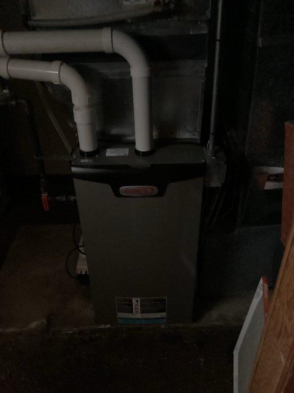 Performed preventative maintenance service on Lennox EL296UH070XE36B furnace. Comprehensive tune-up included verification of ignition sequence, burner operation, and proper airflow. Conducted electrical testing using clamp meter and completed full safety inspection. Unit is functioning efficiently with no operational concerns identified.