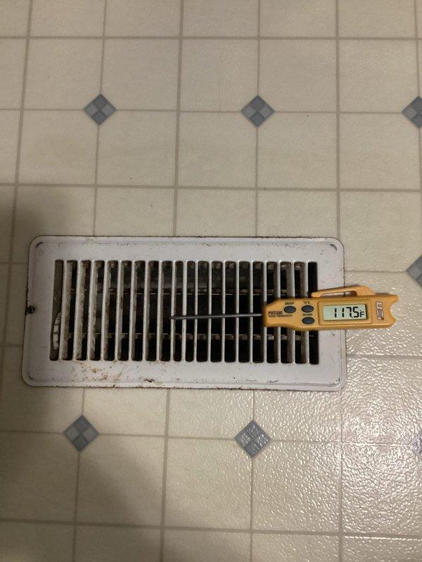 Responded to no heat complaint on recently installed system (1 year old). Diagnosed failed control board with no power/LED indication despite confirmed power supply and heat call. Temporarily restored operation by cycling power. Supply air temperature verified at 117.5°F after restart. Noted requirement for replacement control board to permanently resolve intermittent failure issue.