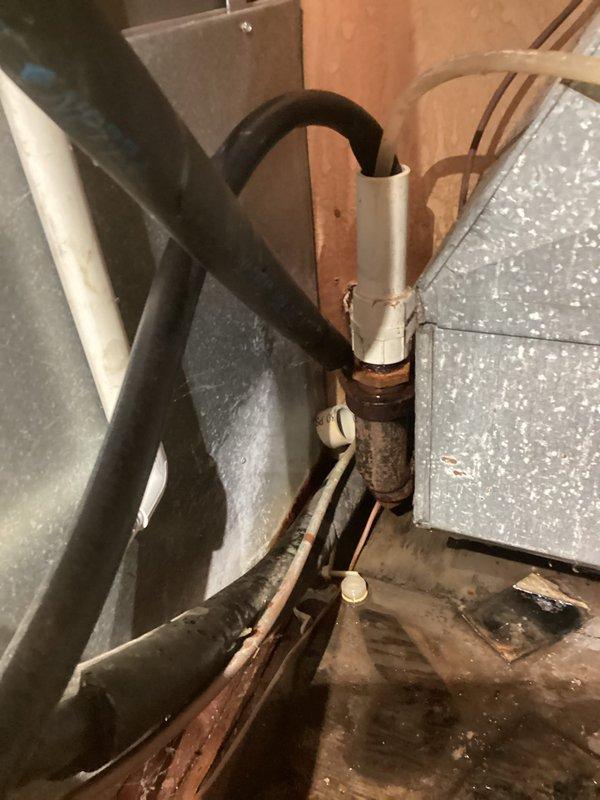 Performed scheduled furnace maintenance on two residential FRP units (approximately 3 years old). Service included cleaning of condensate and flame sensors and comprehensive operational verification of both furnaces. Tune-up was completed successfully; however, identified a plugged drain pipe in the furnace room requiring plumbing intervention. Customer was advised of the drainage issue and follow-up was provided.