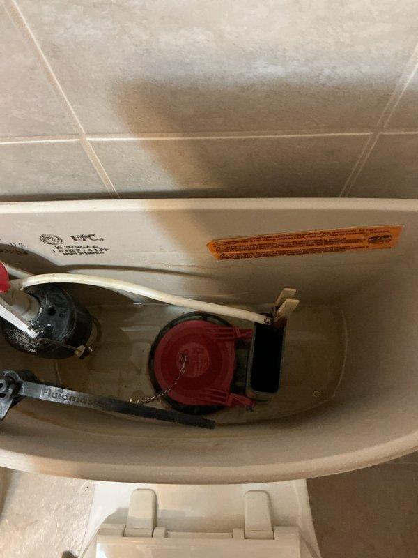 Performed a 2-hour repair service to address a failing Premier flush valve in toilet. Removed existing components and installed new Kohler toilet flush valve system with large diameter valve and gaskets. Completed installation and verified proper flushing operation.