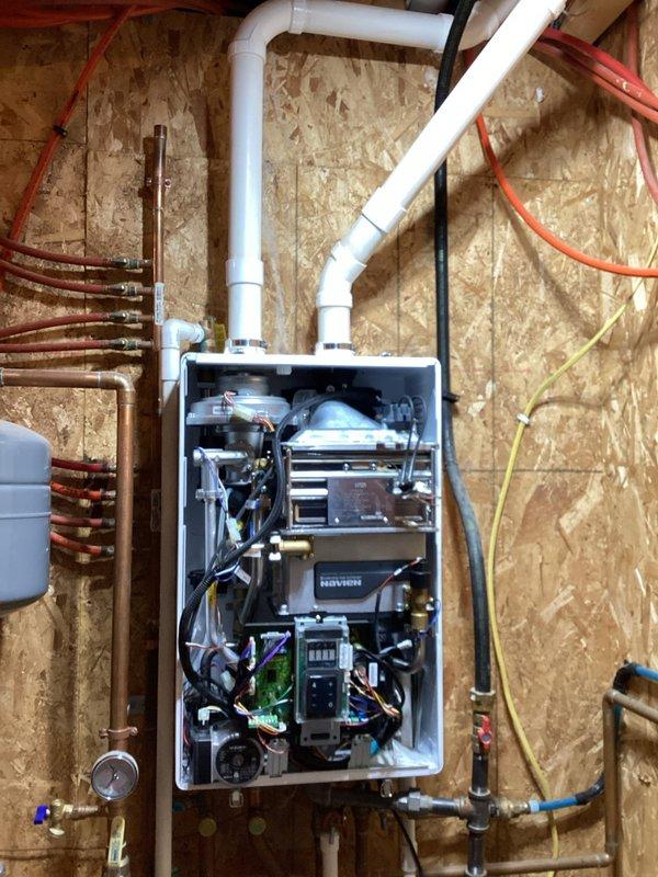 Diagnosed and serviced boiler that was locked out due to feed water issue caused by customer having water supply shut off. Restored proper operation by addressing feed water system and performed comprehensive service. Also inspected furnace heat exchanger and noted deteriorated burners which will require replacement.