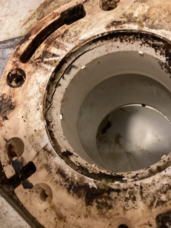 Responded to complaint of persistent sewer smell from basement shower and tub spout issues. Upon inspection, discovered broken toilet flange and deteriorated tub spout. Replaced the damaged toilet flange, reset the toilet, and installed new tub spout, eliminating the source of sewer gas odor.