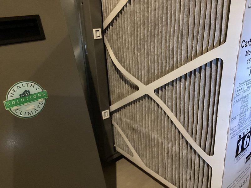 Performed annual maintenance on residential forced air furnace (installed approximately 1.5 years ago). Service included comprehensive inspection, cleaning of flame sensor, verification of proper condensate drainage, and electrical component testing with all readings within specifications. Identified source of homeowner-reported intermittent beeping as a low-battery CO detector stored near furnace; advised proper placement in living area after battery replacement.