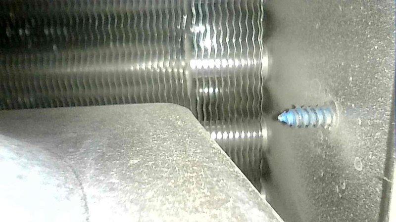 Diagnosed and replaced faulty inducer motor on 7-year-old furnace that was producing whining noises and causing system to cycle on and off intermittently. Unit is now operating properly with normal heating function restored.