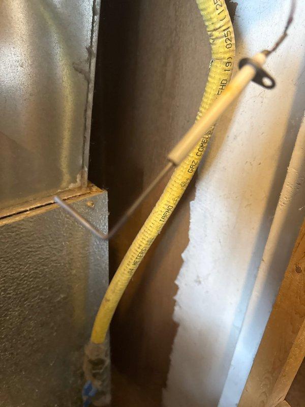 Performed annual furnace tune-up on 10+ year old system. Conducted comprehensive inspection confirming proper combustion (95.2% efficiency verified by Testo analyzer with CO levels at 14 ppm), cleaned flame sensor and ignitor, checked electrical connections, and confirmed clear condensate drains. System is operating safely with no issues identified.