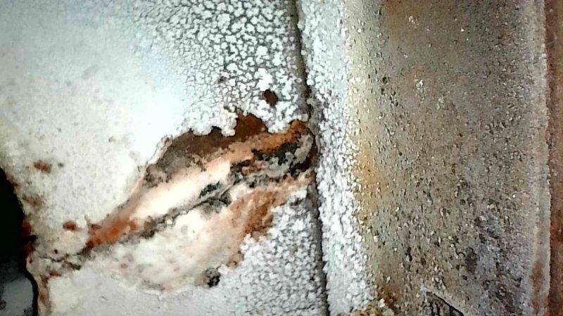 Responded to no heat emergency for 60-year-old natural gas furnace. Discovered failed gas valve and suspected crack in heat exchanger with visible corrosion and deterioration documented in inspection photos. Due to safety concerns and age of system, recommended immediate replacement rather than repair; scheduled advisor follow-up to discuss replacement options.