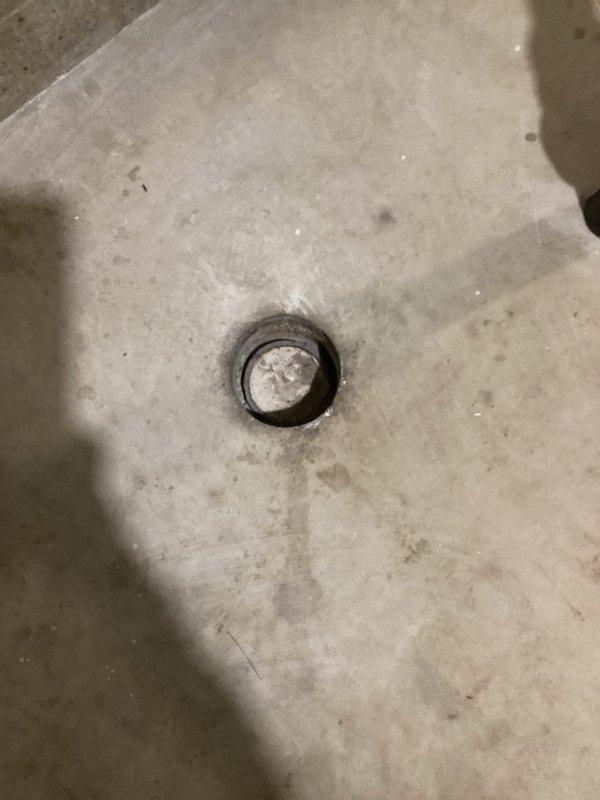 Performed initial site assessment for potential bathroom installation in unfinished basement. Inspected existing plumbing rough-ins and floor drain. Customer requires new toilet and sink installation; provided consultation on fixture options and installation requirements based on current basement conditions.