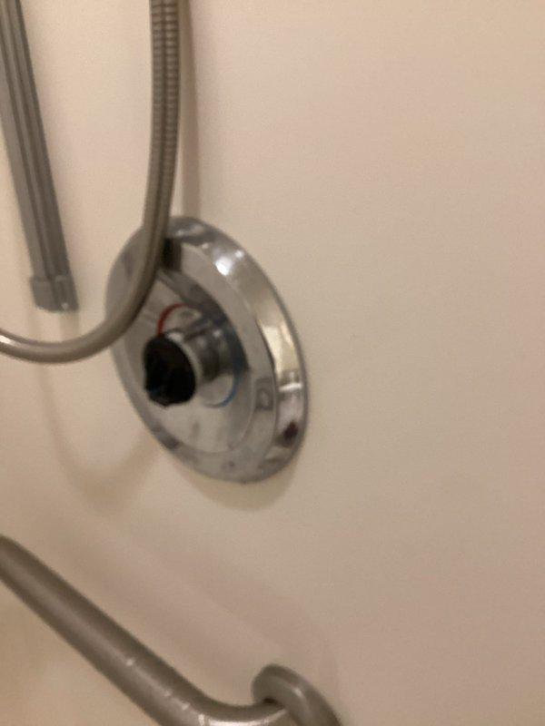 Responded to service call regarding Moen shower valve not properly pressure balancing. Diagnosed excessive hot water issue in single-handle shower valve. Replaced cartridge in the Moen shower fixture to restore proper temperature control functionality. Work verified and approved by maintenance supervisor.