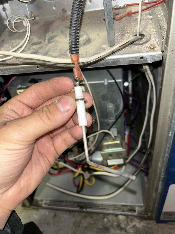 Performed comprehensive tune-up on 12-year-old furnace per recurring service agreement. Conducted full inspection including combustion analysis, gas pressure verification, flame sensor/burner cleaning, and heat exchanger evaluation. System is operating normally with no immediate concerns identified; replaced moderately soiled air filter and cleaned pressure switch to ensure optimal performance.