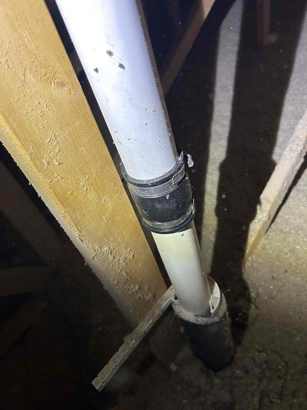Responded to no-heat call for a 3-5 12-4 NG furnace displaying "LPS Pressure switch" error. Diagnosed exhaust vent blockage in attic causing system failure. Cleared blocked exhaust vent piping, which allowed proper venting and restored normal furnace operation.