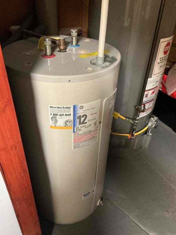 Responded to customer report of unusual noise from heating system. Diagnosed failed heat exchanger and malfunctioning gas valve on left side of boiler system. Unit still providing heat despite issues. Documented condition of aging NG system with radiators for follow-up replacement recommendation.