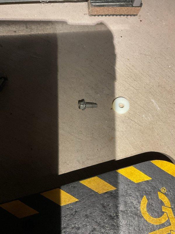 Responded to call for Lennox NG furnace (6 years old) that was shutting down intermittently. Customer reported unit would run for extended periods then cease operation, with operation restored after blower door removal. Diagnosed and removed shipping bolt still attached to blower housing, which was causing operational issues. Applied dielectric grease to motor module connections to prevent future connectivity problems. Tested unit through multiple on/off cycles to confirm proper operation. Unit now functioning normally.