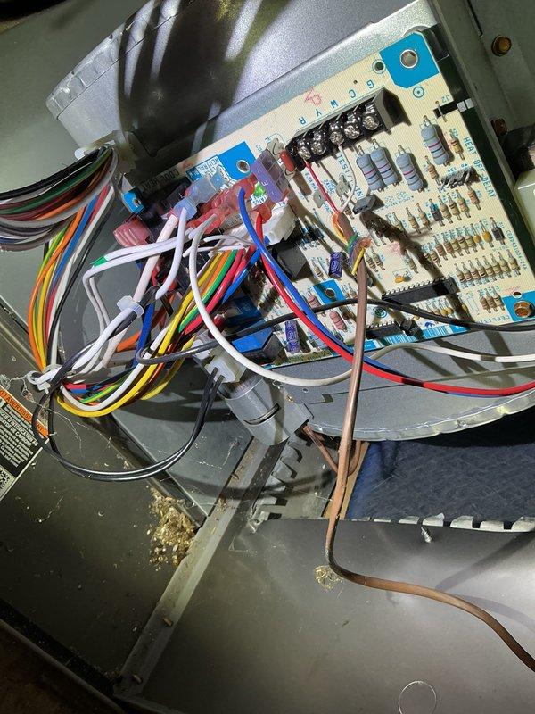 Responded to no-heat call for a 7-year-old Comfort Maker high efficiency furnace. Determined issue was due to power switch being turned off during home inspection. Restored power to unit, performed system check, and verified furnace is now operating normally.