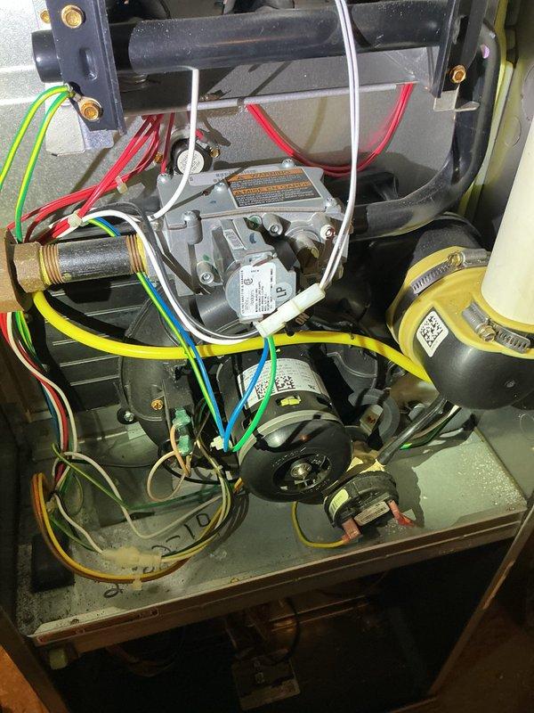 Responded to no-heat call for a 7-year-old Comfort Maker high efficiency furnace. Determined issue was due to power switch being turned off during home inspection. Restored power to unit, performed system check, and verified furnace is now operating normally.