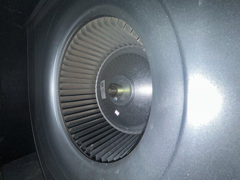 Responded to water leakage issue near furnace caused by cracked condensate trap. Replaced trap, performed comprehensive furnace maintenance including component inspection, replacement of humidifier panel and furnace filter, cleaning of routine components, and unclogging of furnace drain. System now operating properly with no leaks observed.