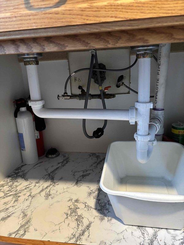 Responded to service call for a kitchen sink drain leak. Upon inspection, identified a cracked tubular gasket in the drain assembly that we had previously installed less than a year ago. Replaced the damaged gasket to restore proper seal and eliminate leakage. Verified repair with visual inspection of connections to ensure proper function.