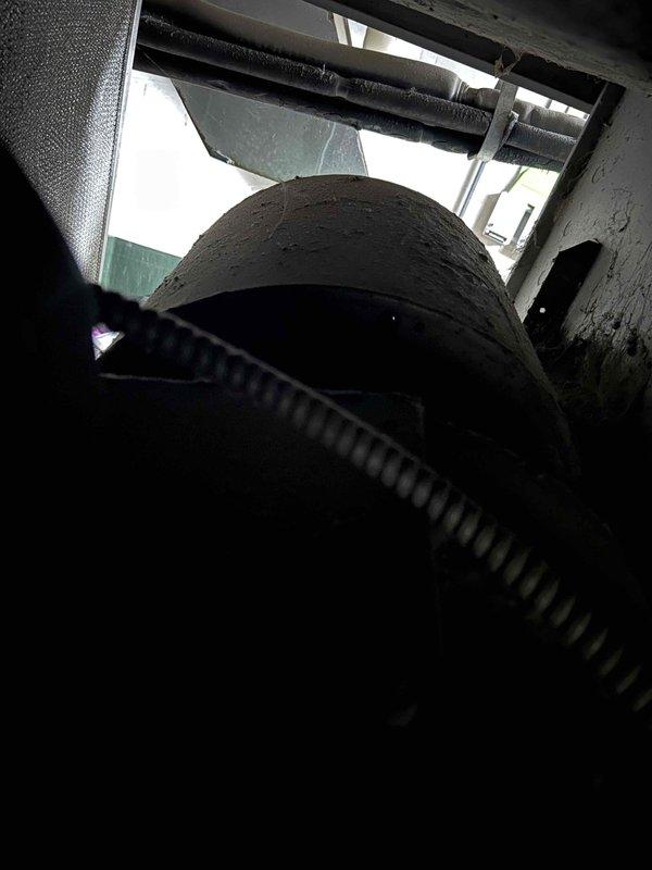 Responded to customer request regarding air handler blower fan. Conducted inspection of make-up air unit and identified multiple issues requiring replacement including damaged bearings and blower shaft. Due to extensive repairs needed, recommended customer contact Bartingale for specialized service.