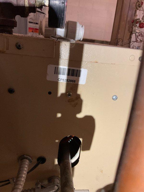 Diagnosed and resolved no heat issue in basement zone with fan coil and mercury thermostat. Upon inspection, discovered disconnected wire from end switch to relay to thermostat. Reconnected wire, restored system functionality with independent control for both upstairs and downstairs thermostats. Equipment inspected included CF5282868 unit and ceiling-mounted blower assembly in basement utility area.