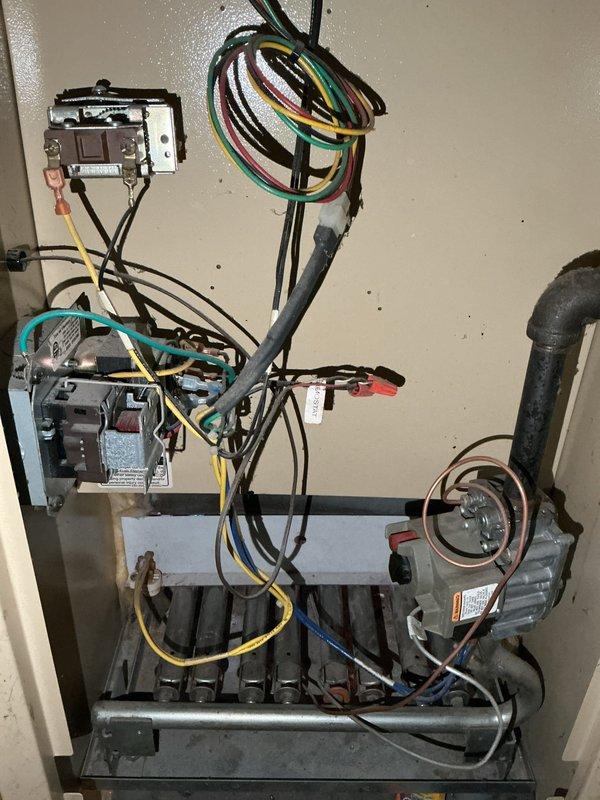 Performed diagnostic assessment of radiator heating system following customer report of partial heating in upstairs radiators. Conducted thorough inspection of boiler components, control board, and associated plumbing connections. Completed full system flush, bleeding of radiators, and introduction of Fernox treatment to improve circulation and efficiency. Refilled system to proper pressure and verified proper operation of all heating zones.