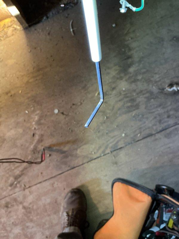 Performed annual maintenance on 1-year-old furnace located in crawl space beneath deck. Replaced dirty 16x25x5 filter and humidifier pad during service. System functioning properly with no operational issues detected.